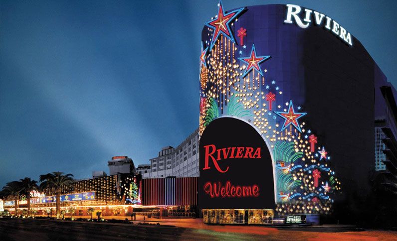 Vintage Las Vegas — Casino at the Riviera, Las Vegas, c. 1955